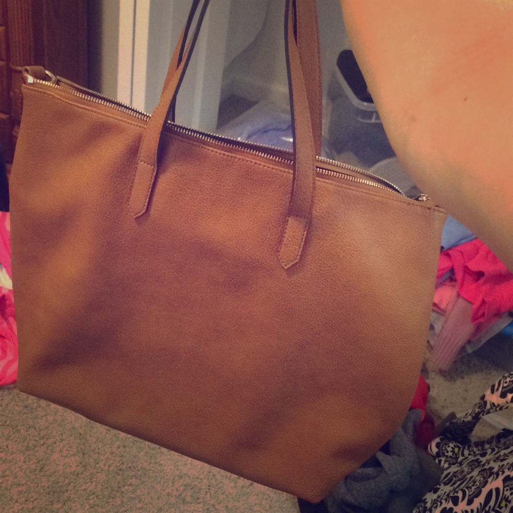 leather Kenneth Cole reaction tote